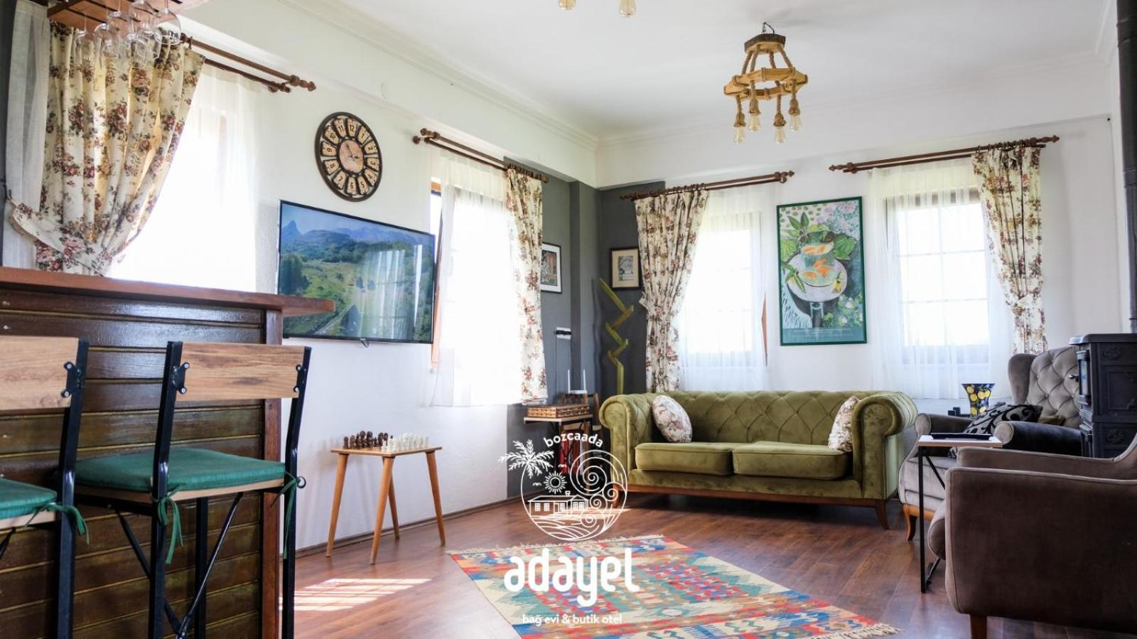 Adayel Bagevi & Butik Otel ボズカーダ エクステリア 写真